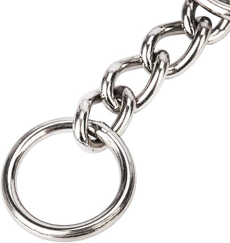 Miniatura 5 de SGODA Collar de cadena para perro, collar de estrangulador de entrenamiento, 18 pulgadas, 0.098 in