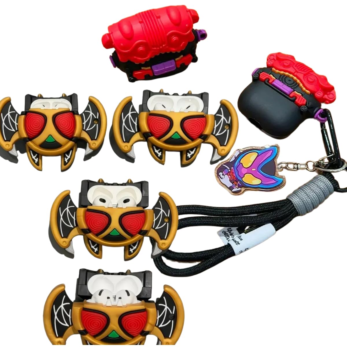 Amazon | 仮面ライダーキバ ガヴ Airpodsケース キバット グルメ