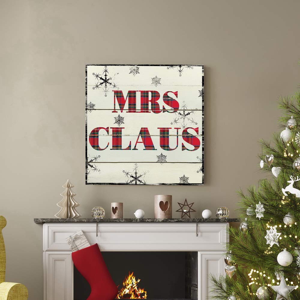 Amazon.co.jp: Renditions Gallery Mrs Claus ワードアート ウォール