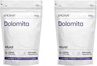 Kit com 2 Dolomitas Cosméticas Epiltrat – 800g Cada | Argila 100% Natural para Pele e Cabelos | Limpeza Profunda, Controle da Oleosidade e Renovação Celular | Uso Facial, Corporal, Capilar, Pré e Pós-Epilação