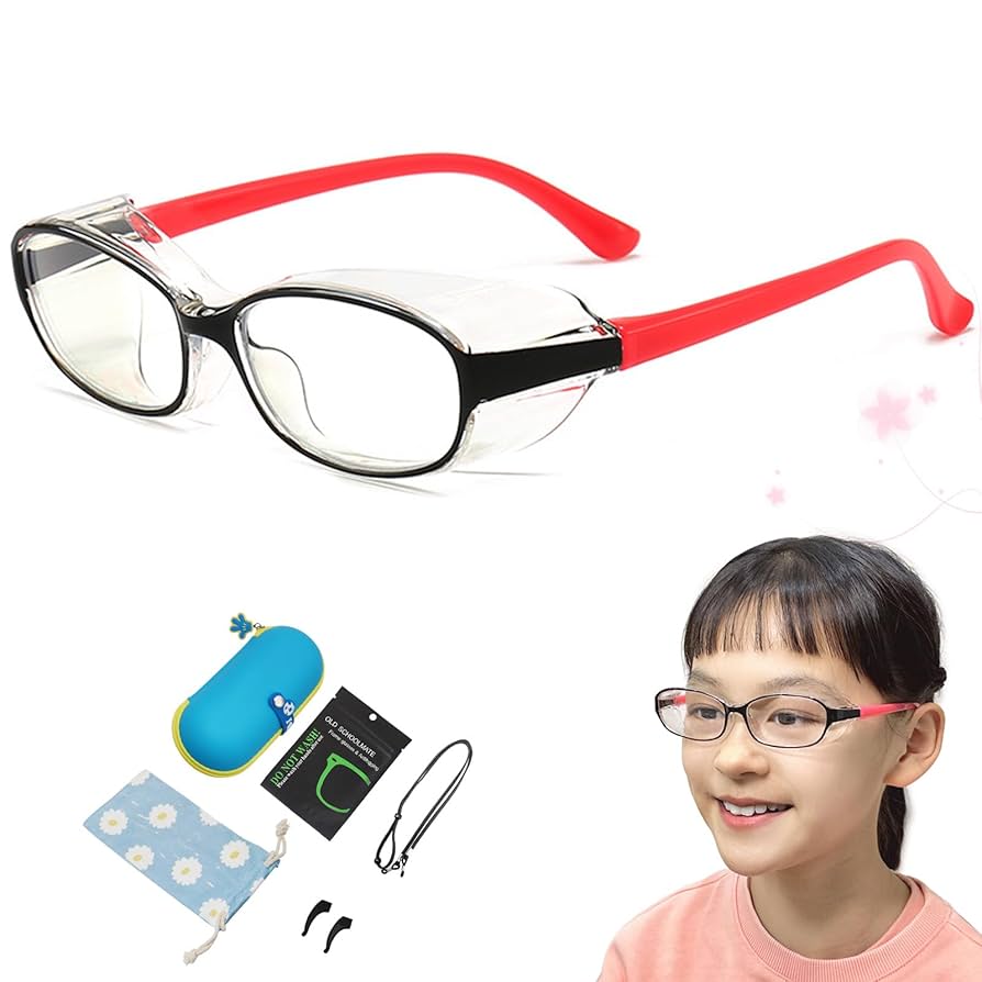 Amazon.co.jp: [GOKEI] 花粉防止メガネ 子供用 曇らない「2024