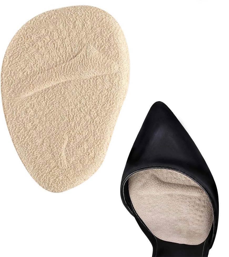 Balls of Foot Cushions for Women,Gel Forefoot Insoles, Anti Slip Shoe Pads Inserts Metatarsal Fat Pad Atrophy Blisters Calluses Durable Reusable Foot Cushions
