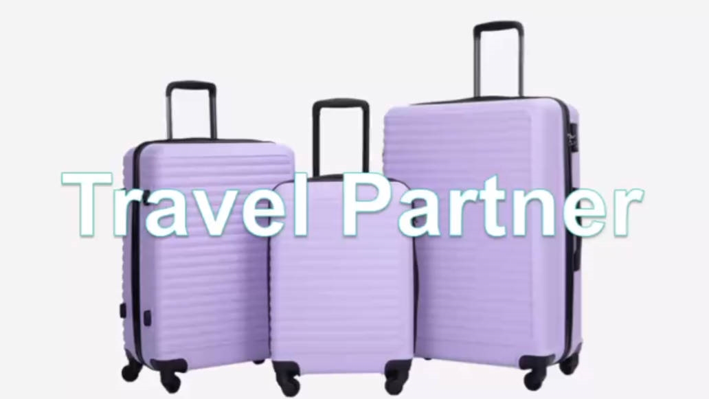 Amazon.com | Tripcomp Luggage Sets 3piece Set Hardshell Luggage