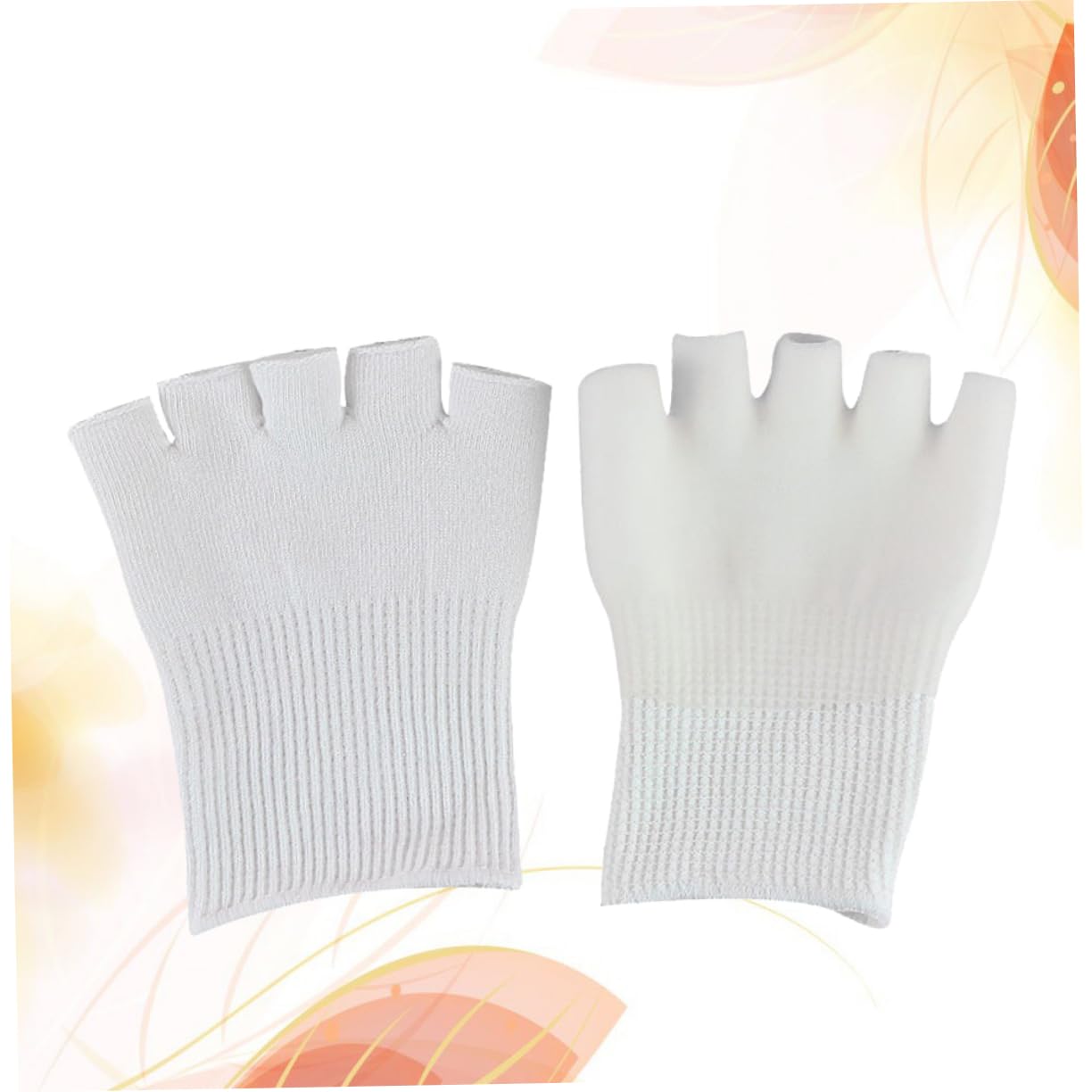 PartyKindom 1Pair Five Toe Gel Socks for Women Comfortable Foot Care Supplies Moisturizing Spa Socks Durable Soft Material for Relaxation and Pampering