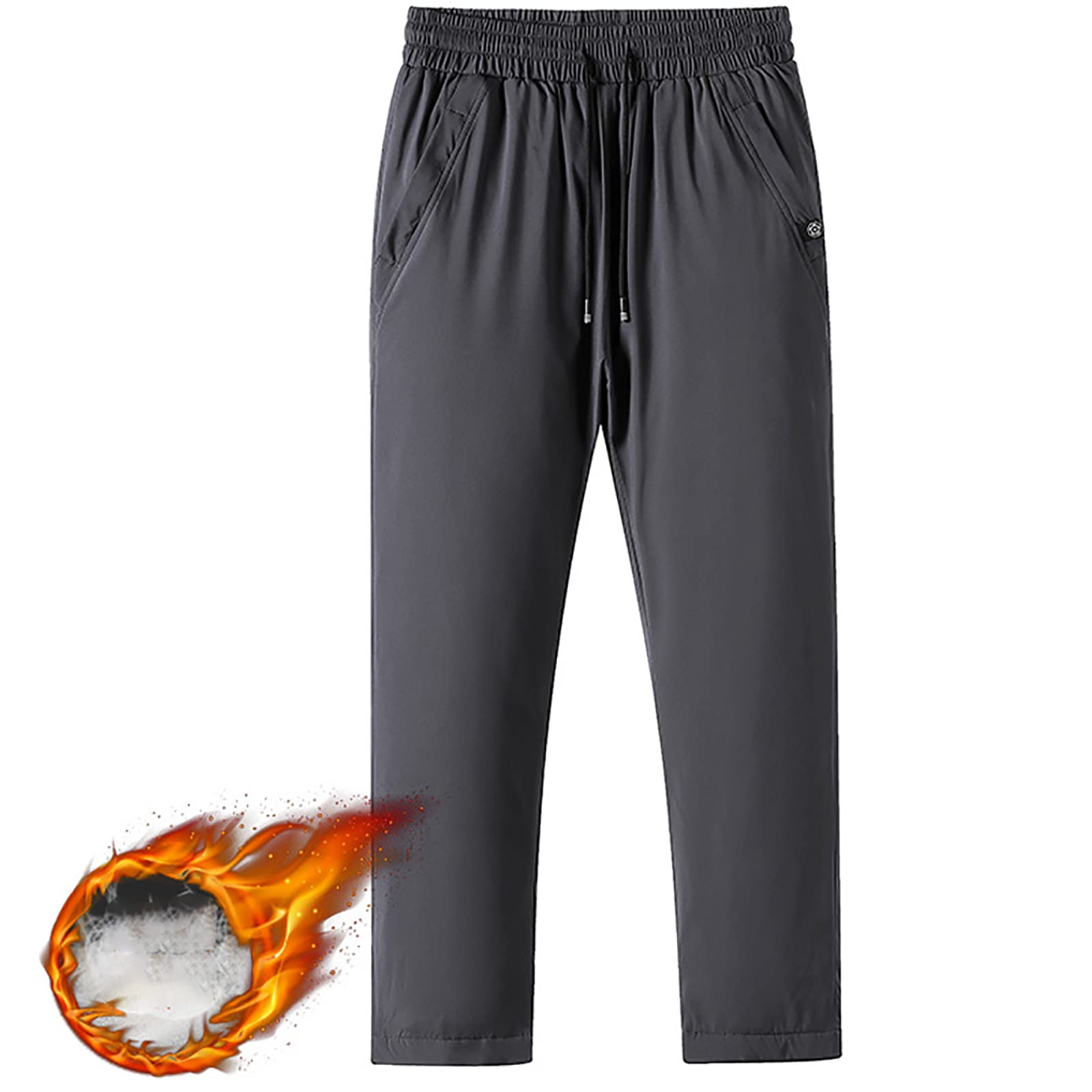 90% Entendaunen Winter Thermo Daunenhose Herren Jogginghose Outdoor Skihose Thermohose Camping Wasserdicht Daunen Sports Hose für Trekking Wandern Radfahren