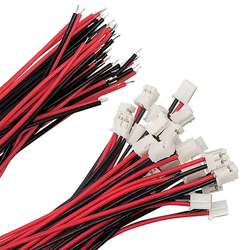 Set 25 pcs Conector Mini JST-PH 2.0mm Cable 10cm miniatura 2