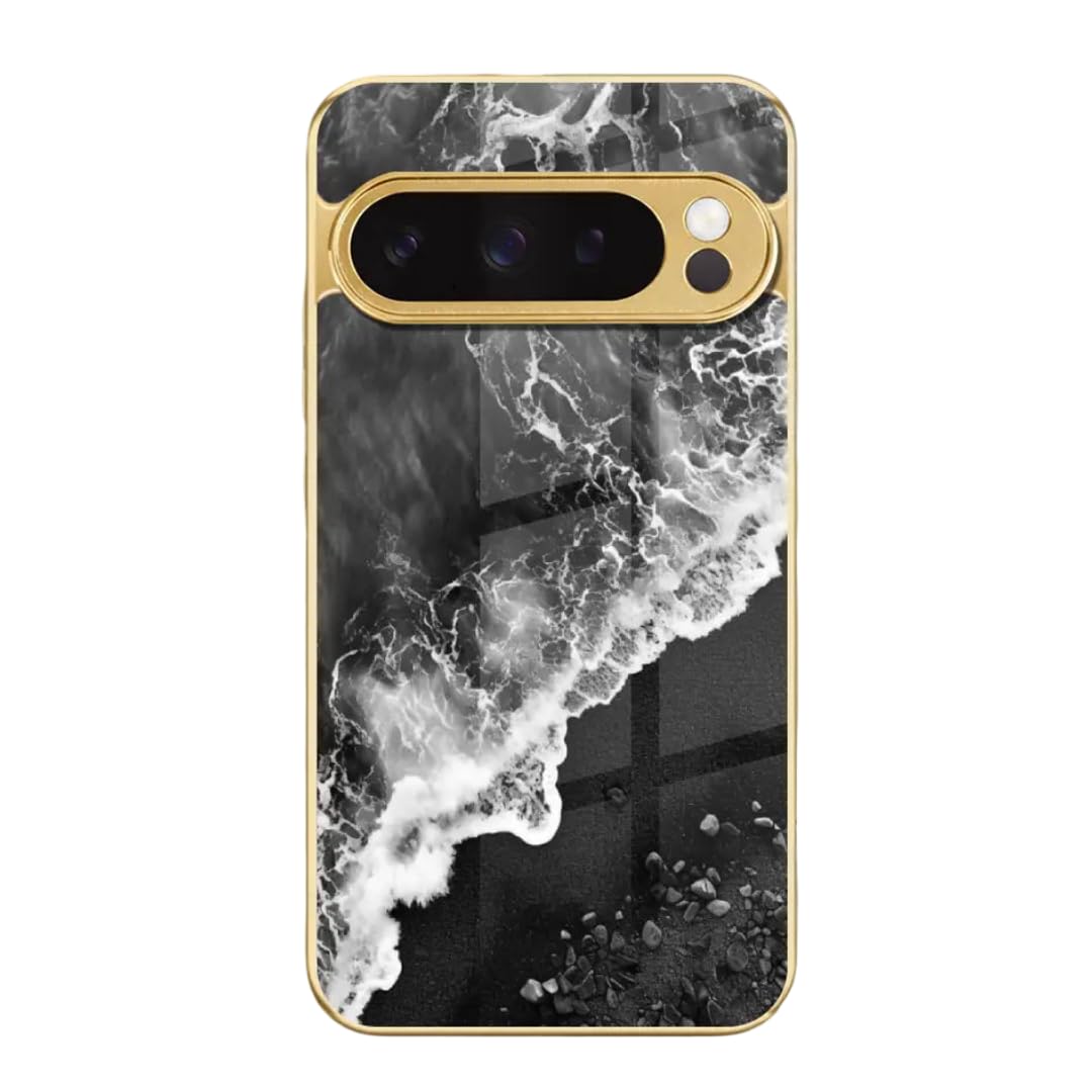 - Tidal Noir Prisma Case for Google Pixel 9 Pro XL, Pixel 9 Pro XL Back Cover Case(2022) - TPU | Gold