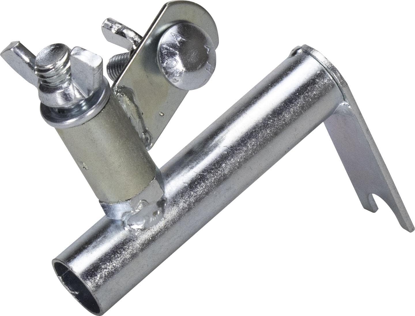 MARSHALLTOWN QLT Funny Trowel Handle Adapter, All-Angle Swivel Bracket | Turns Concrete Finishing Trowel Into a Small Fresno, Threaded Handles Sold Separately, 4826