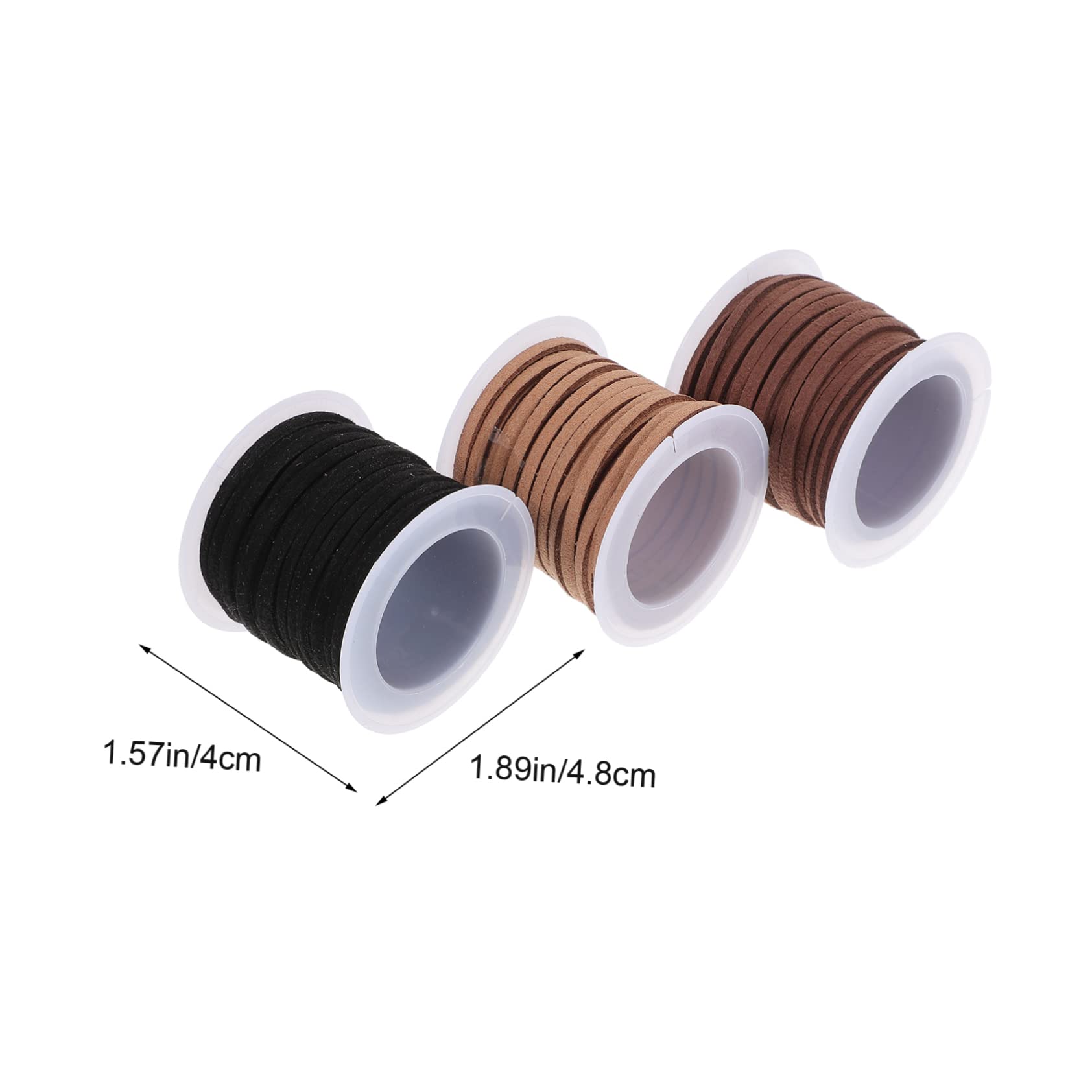 SHINEOFI 12rollos Cinta De Para Manualidades De Cuerda De Para De Flores De y Celebraciones Negro