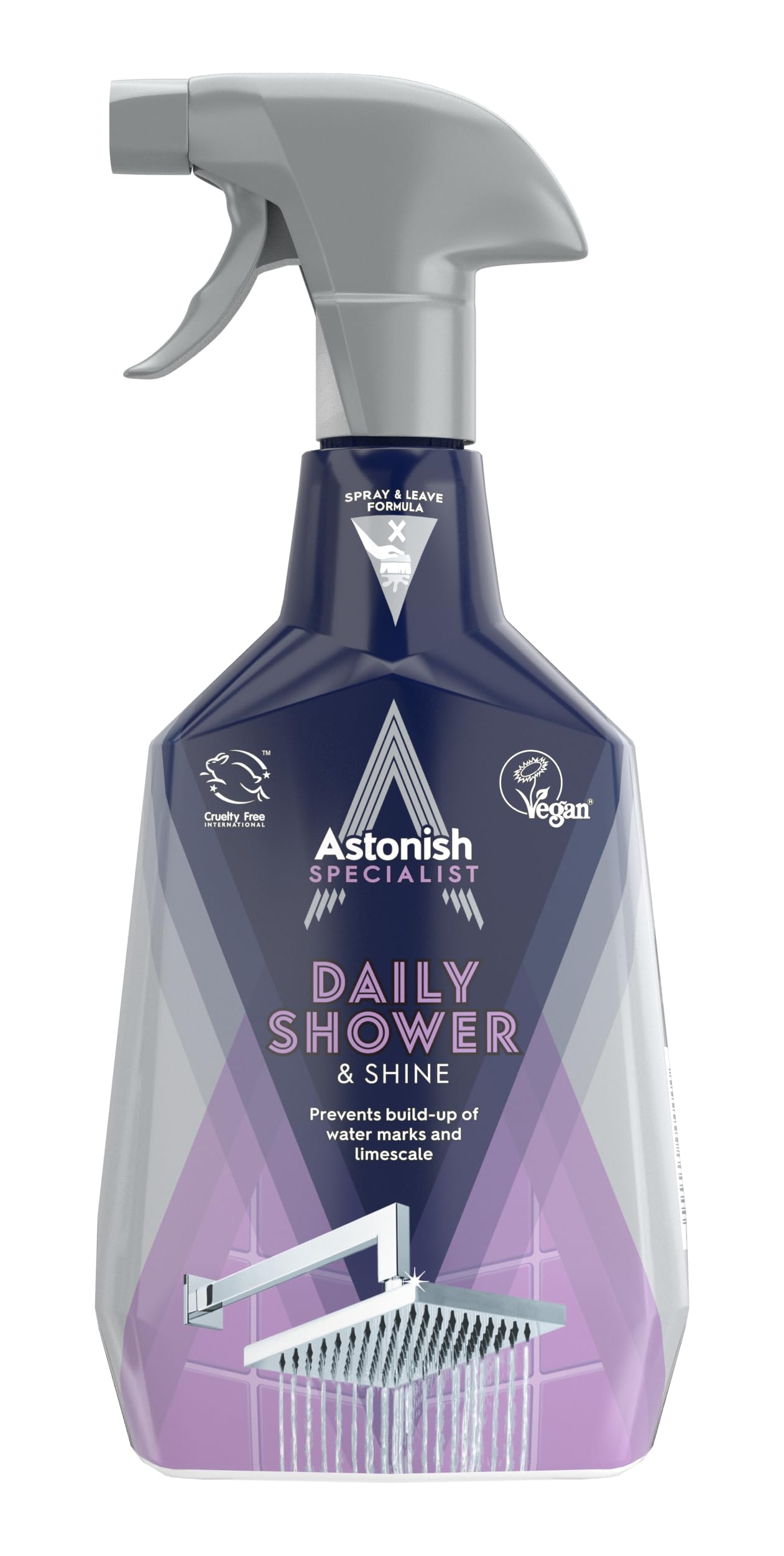 Astonish Daily Shower and Shine, Vegan and Cruelty-free Shower Spray, 750ml, ...