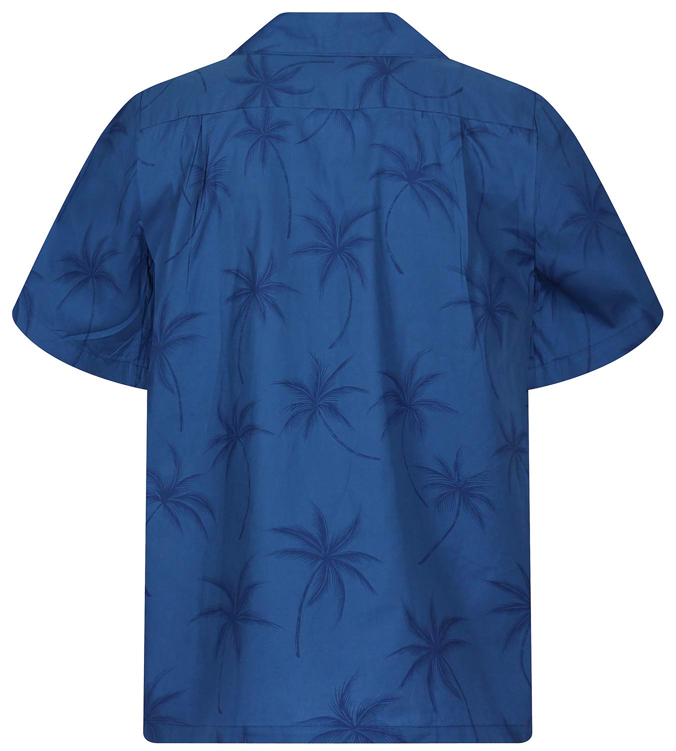 KY‘s | Original Hawaiihemd | Herren | S - 6XL | Kurzarm | Front-Tasche | Hawaii-Print | Palmen Blätter | mehrere Farben
