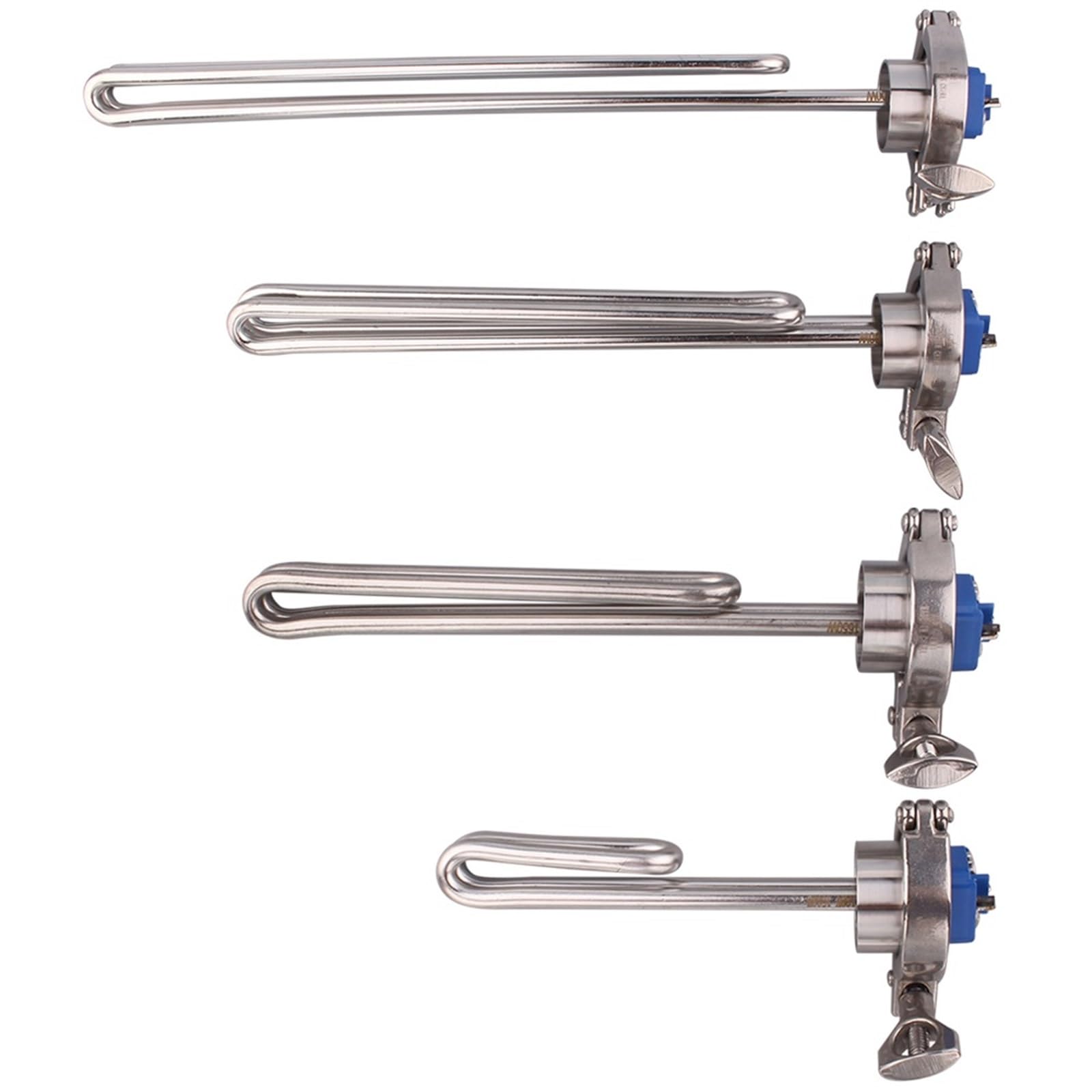 1,5 Tri-Clamp-Heizelement Tauchwarmwasserbereiter 240 V 2,5–5, kW SUS304 Stück(With clamp,240V_4500W 300MM)