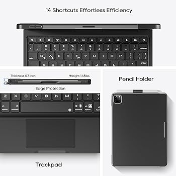 【セット販売】iPadAir＋Keyboard＋ApplePencilPro Amazon.com: pekarejue Wireless Keyboard Case for Apple iPad
