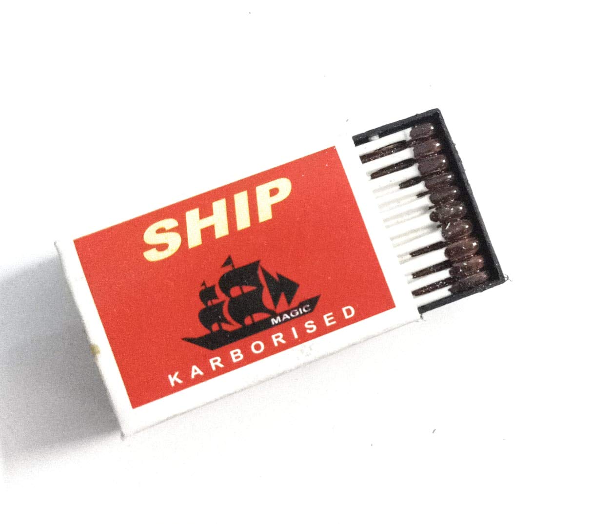 amazing card to matchbox combo magic trick-Multi color