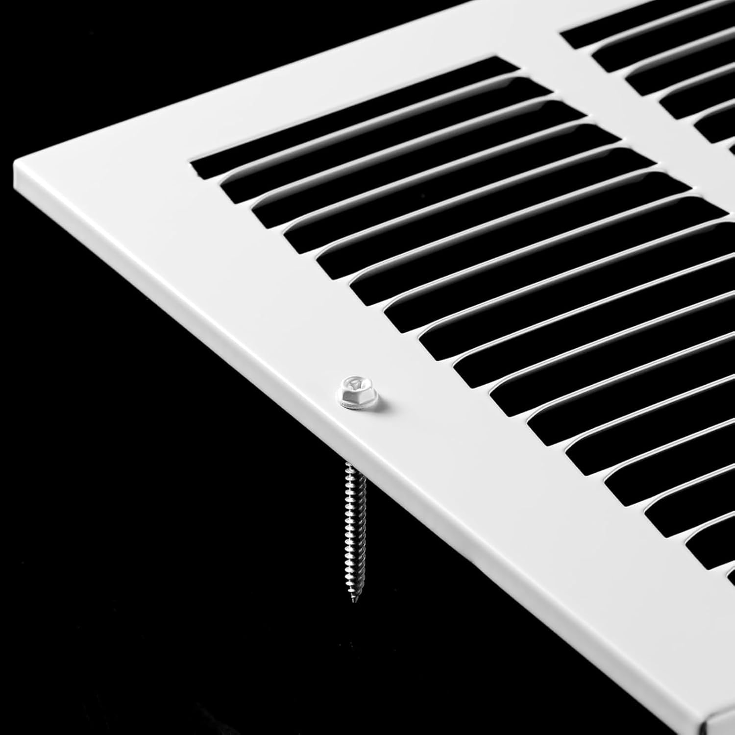 Fits 24x24 Duct Opening | Steel Return Air Grille, Air Return Vent Cover for Ceiling and Sidewall | HVAC Air Vent Covers (Outer Dimensions: 25.75"W x 25.75"H)