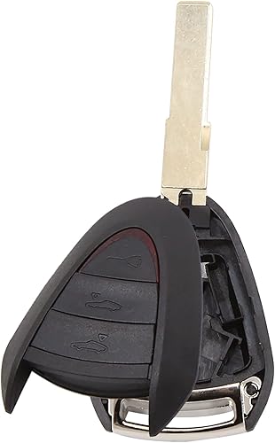uxcell 3 botones en blanco llavero control remoto caso Shell reemplazo para Porsche Boxster 987 Cayman 911 997