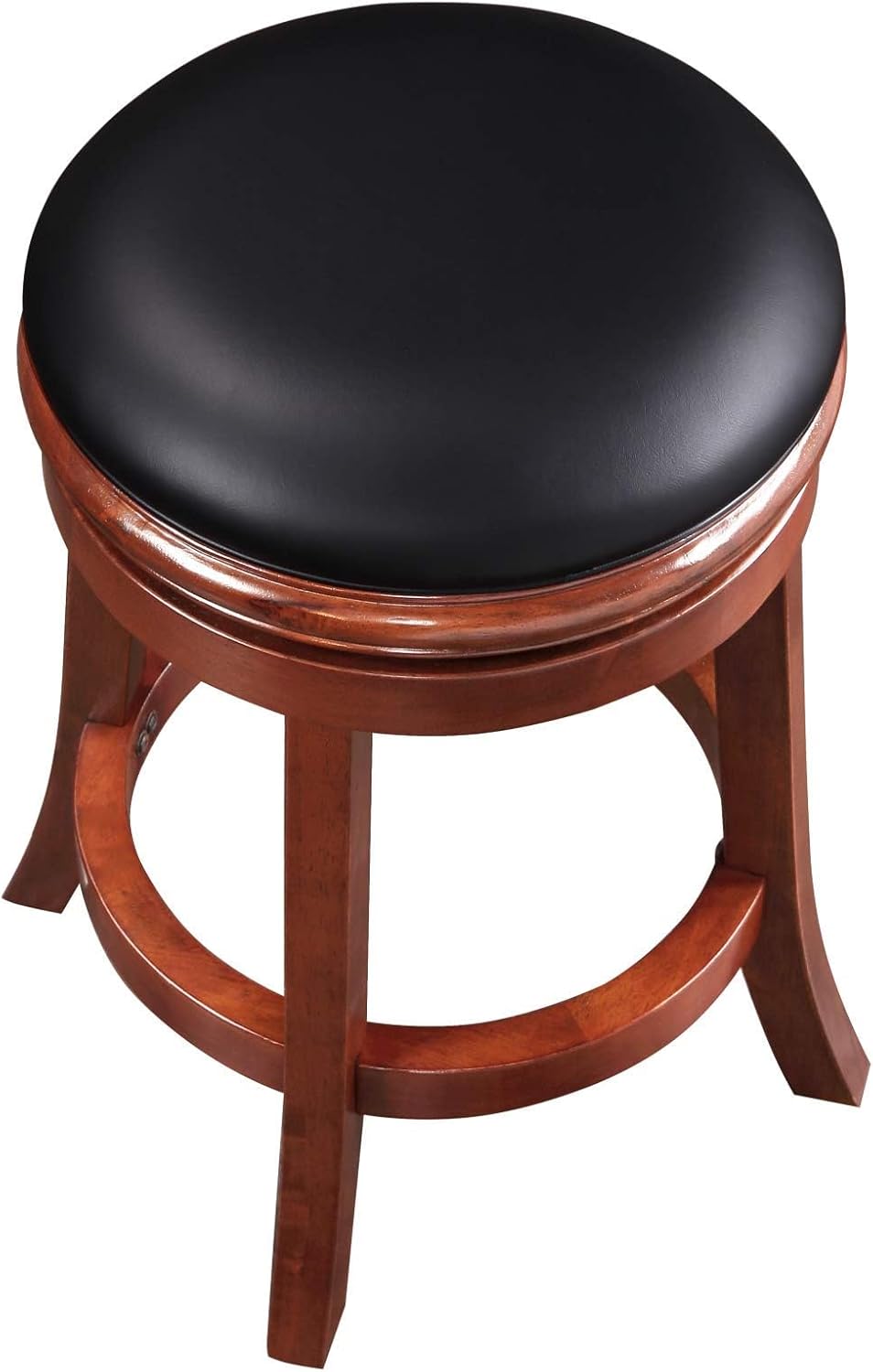 Boraam Counter Height Backless Swivel Bar Stool - Cherry