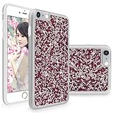 iPhone 6 Plus, iPhone 6S Plus Case, Cellularvilla [Dual Layer Protective ] Luxury Bling Jewel Rock Crystal Rhinestone Diamond Case Cover for Apple iPhone 6 Plus / 6S Plus 5.5 inch (Hot Pink Silver)
