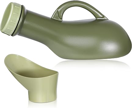 CUNQN Urinoir Portable Hermétique Unisexe 1L pour Voyage & Voiture