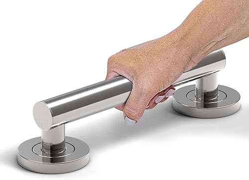 Miniatura 6 de Barra de seguridad para baño, ducha e inodoro para personas mayores y discapacitados, mango de asistencia de equilibrio de ayuda de movilidad