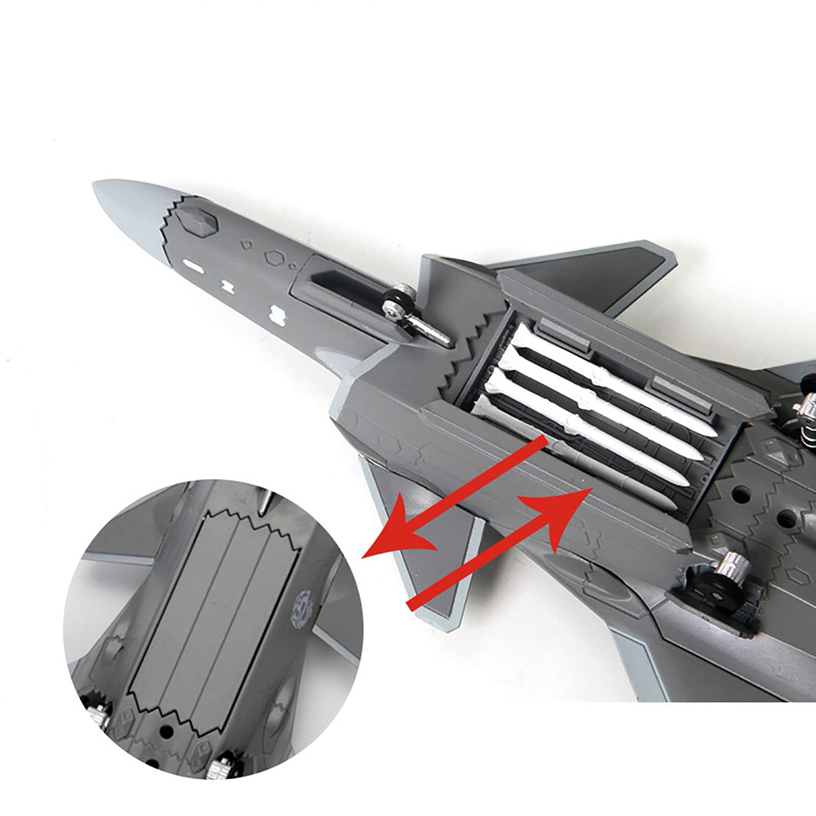 Amazon.co.jp: 1/100モデルジェット飛行機モデル空軍J-20合金航空機