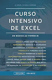 CURSO INTENSIVO DE EXCEL: Do básico ao Power BI (Portuguese Edition)