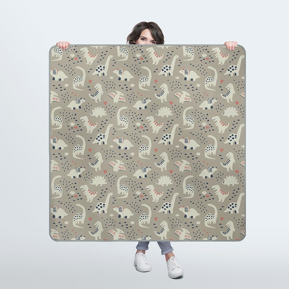 Alfombrilla resistente de 51 pulgadas para debajo de la trona | Incluye bolsa húmeda | Alfombrilla lavable de alta calidad para niños pequeños | Destete LED para bebé | Alfombrilla de silla