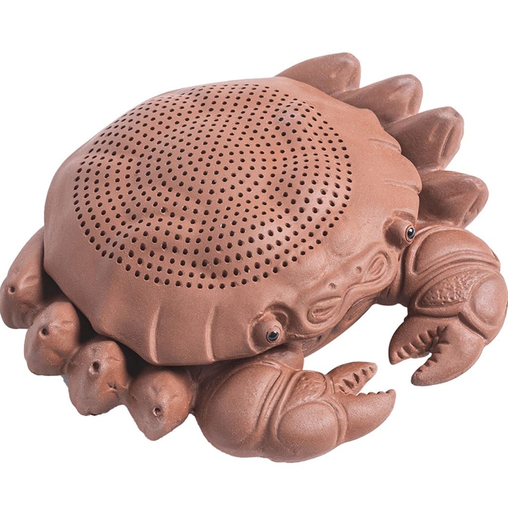 ENGENDER Kung Fu Tea Pet Creative Zisha Crab Tea Pet Leak Filter Kung Fu Set With Strainer(A)