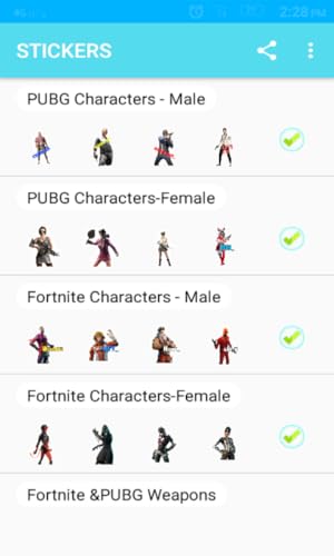 Games Stickers New