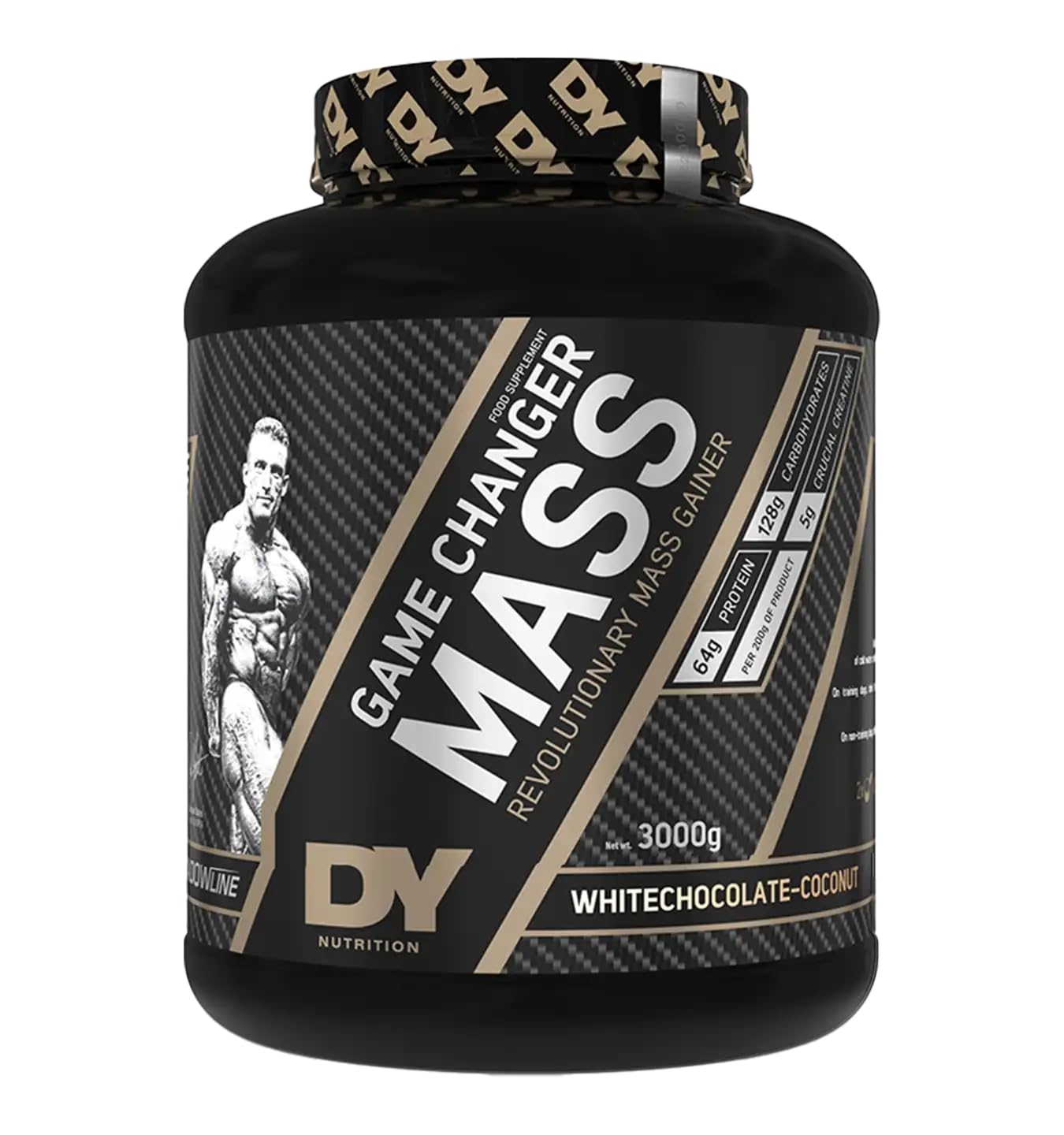Dorian Yates Game Changer Mass, White Chocolate-Coconut - 3000g