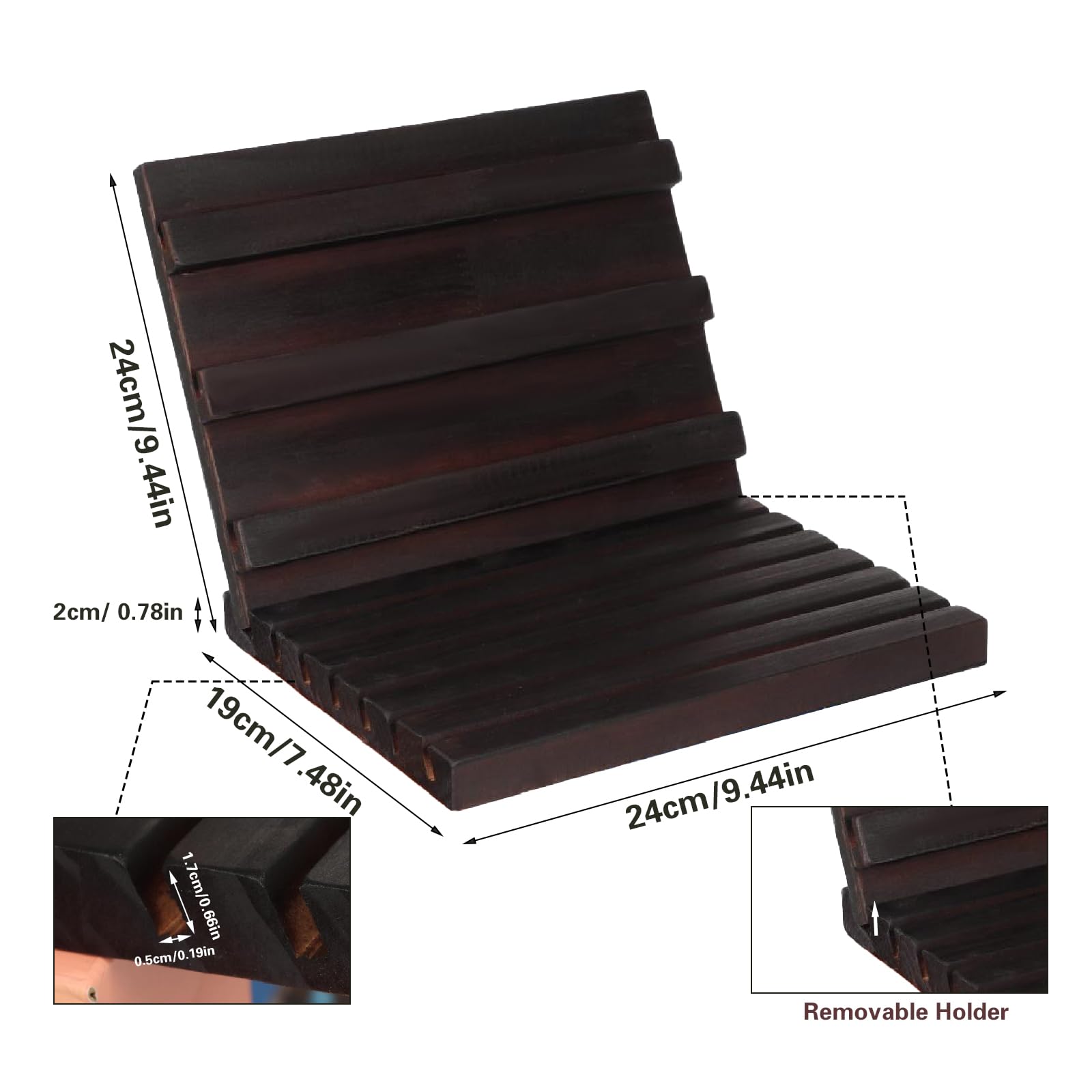 Challenge Coin Holder Display Stand,9 Rows Challenge Coin Display Holder,Wooden Challenge Coin Holder Rack Holds 54 Coins,Coins Holder Rack Shelf,Wooden Coins Collection Stand for Collectors