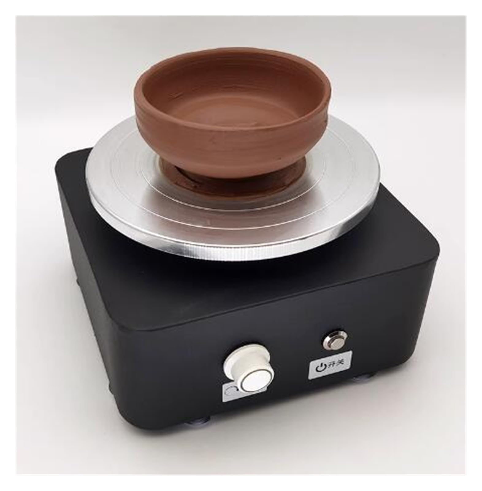 Macchina elettrica ricaricabile for tornio for ceramica for artigianato artistico Ceramica Strumenti for ceramica in argilla MINI Giradischi in ceramica 0-160 giri / min 2000MA Funzionamento semplice
