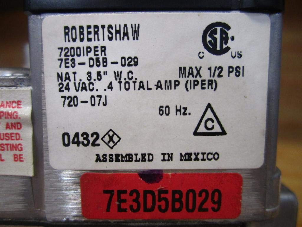 Robertshaw 720-079 Universal Electronic Ignition Gas Valve Uni-Kit
