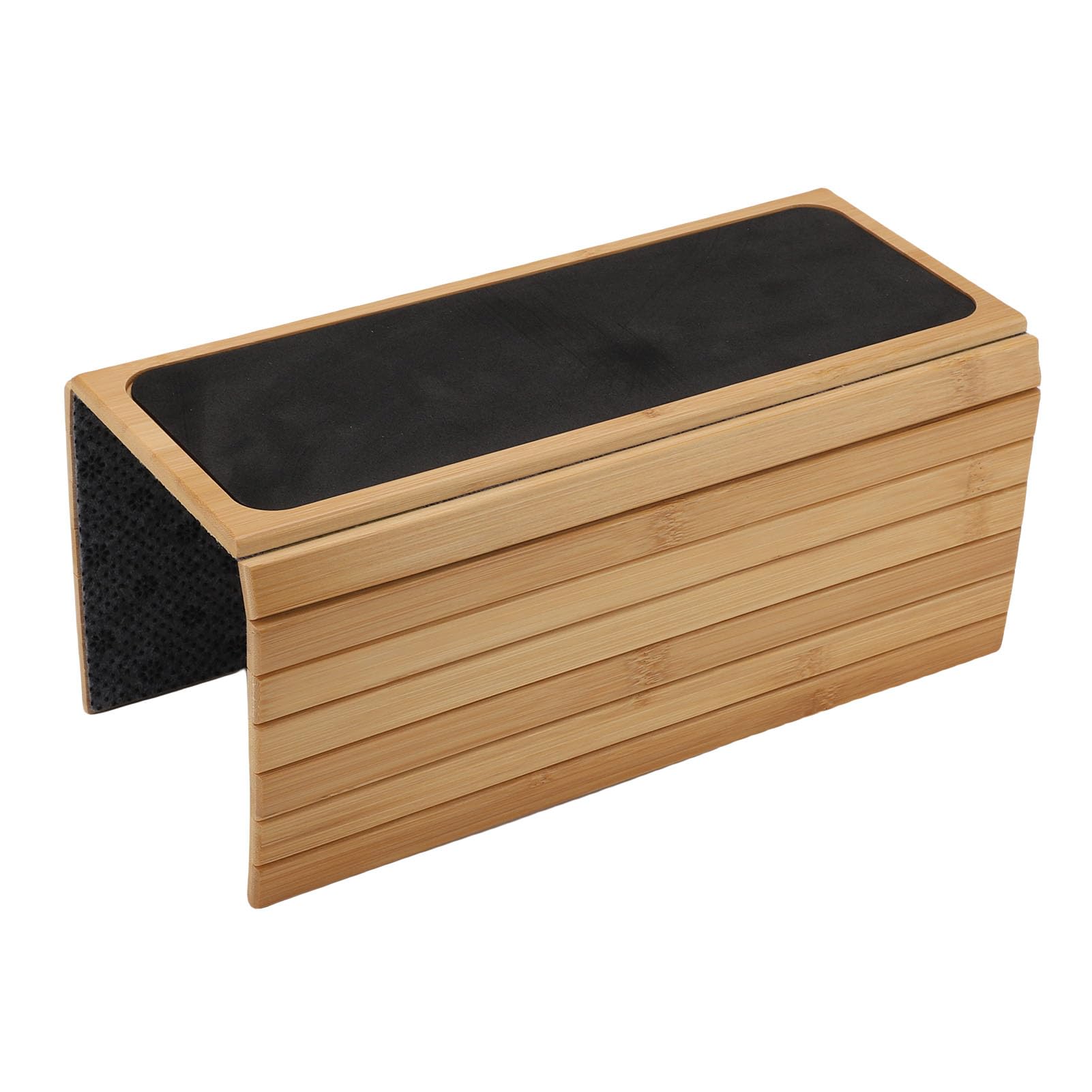 Table à bras de canapé en bambou pliable Alomejor 41x34 cm