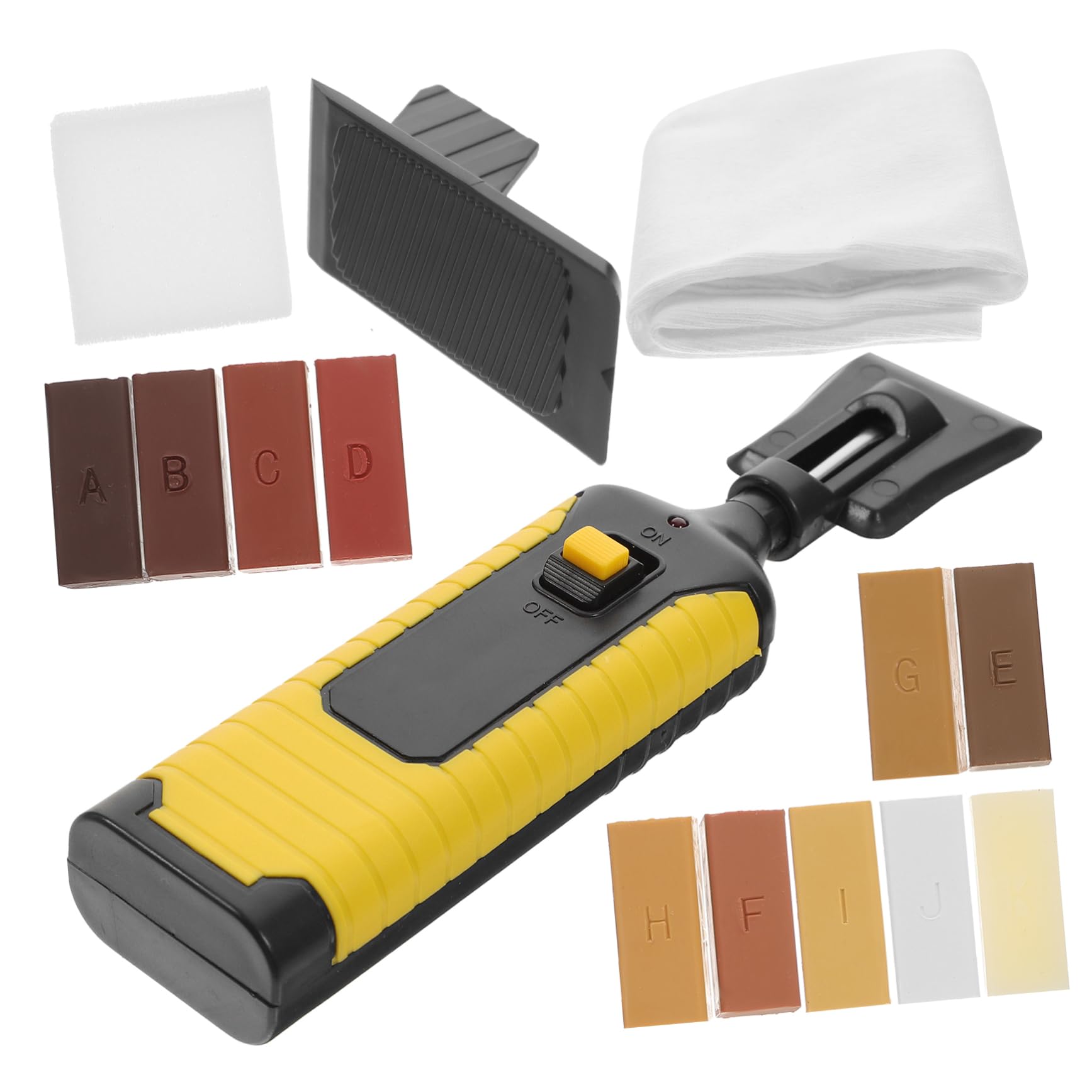 Zerodeko Kit Reparación Madera para Muebles y Suelo Cera en 1 Set Restauración Rápida y Acabado Preciso