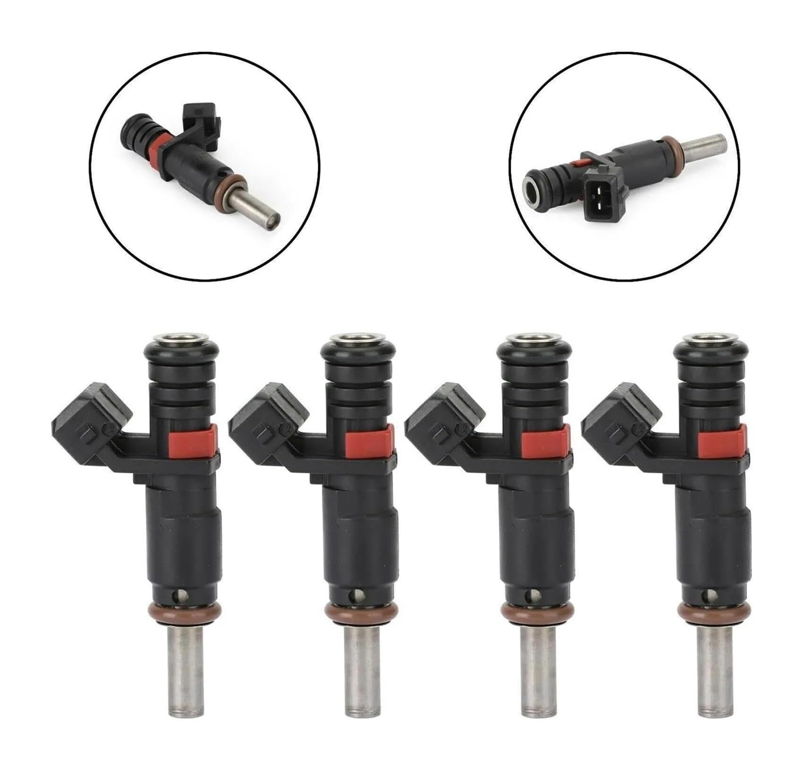 Inyectores Para BMW E60 E81 E82 E84 E87 E88 E90 N45 N46N E93 320i 2.0L 4 Unidades 7561277 13537561277 Boquilla Combustible