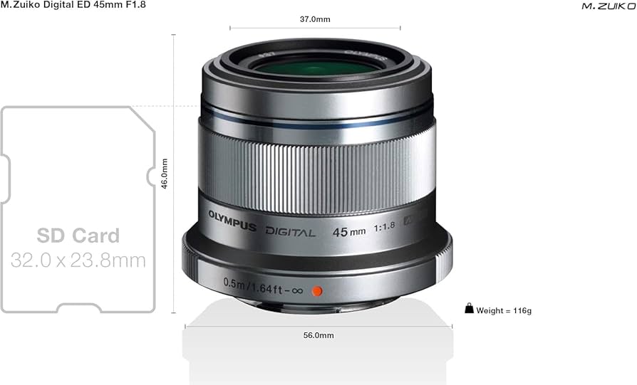 極上品◆OLYMPUS M.ZUIKO 45mm F1.8 MSC◆4757 Amazon.com : OM SYSTEM Olympus M. Zuiko Digital ED 45mm f1.8