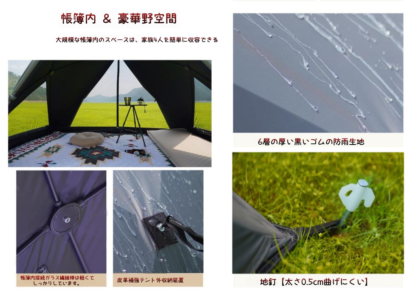 Amazon.co.jp: WGM新登場ワンタッチテント カンガルーテント UPF50+