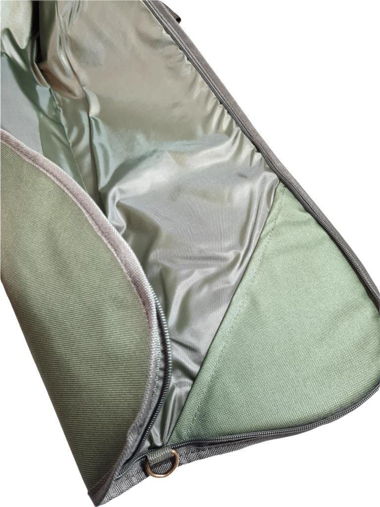 Fodero Imbottito Per Fucile Da Caccia - Custodia Verde Con Maniglia E Tracolla, Lunghezza 130cm | Per Armi, Trasporto Sicuro - Foto 9