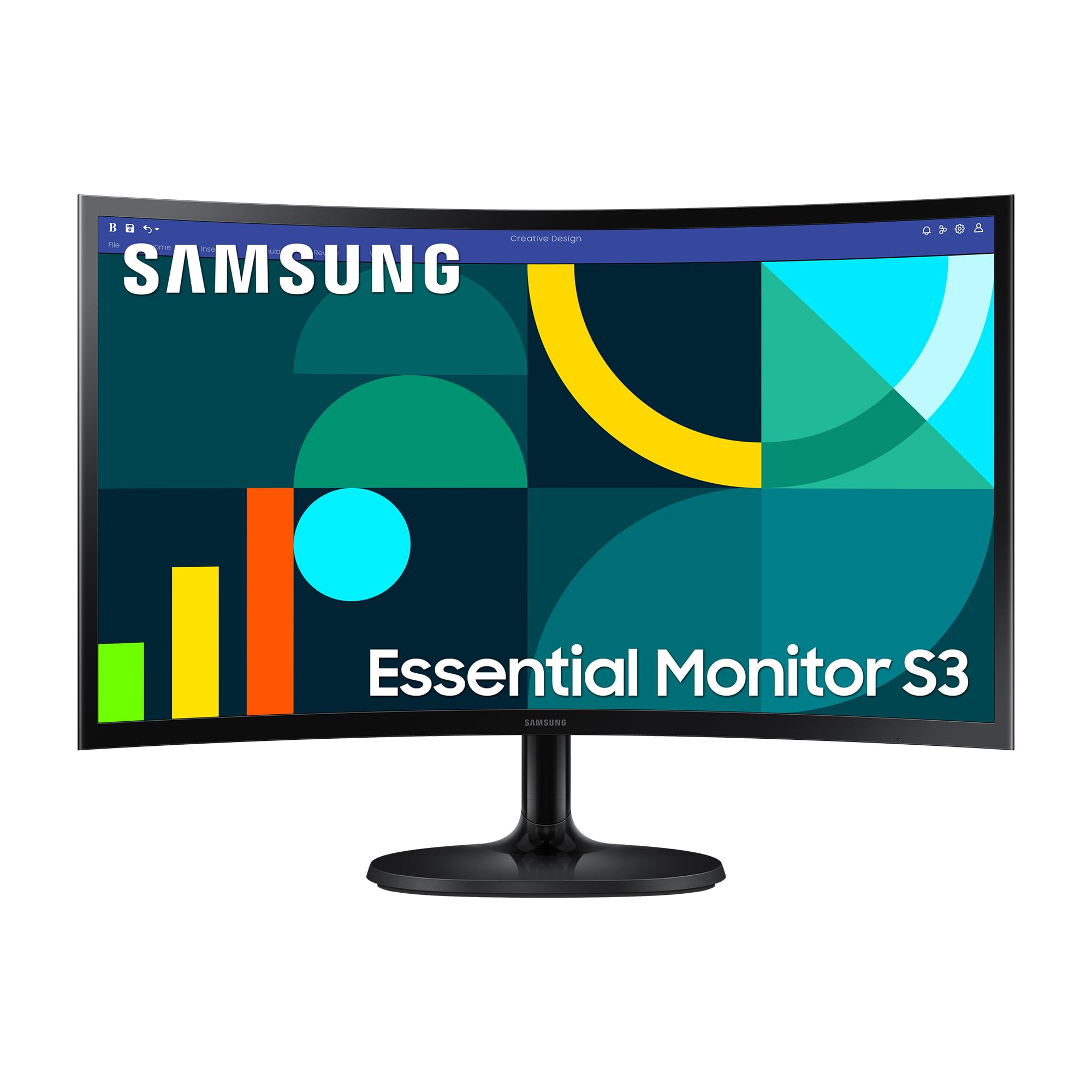 Samsung Écran PC S36GD, Taille 24" - Dalle VA, Résolution FHD (1920 x 1080), 100Hz, Inclinable, VESA 75x75 , Contraste 3000:1, Eye Saver Mode, Flicker Free, HDMI (1,4), VGA, Prise Casque, LS24D362GAU