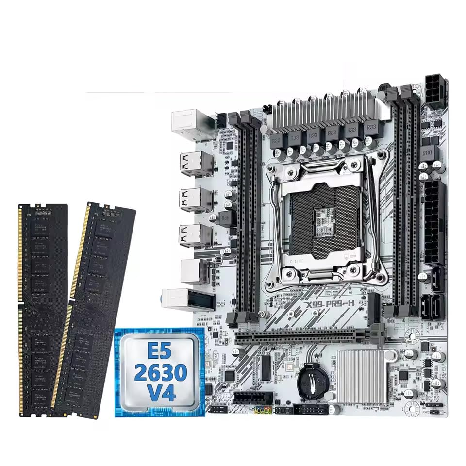 Amazon | MACHINIST ホワイト X99 PR9-H マザーボード コンボ Intel