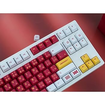 エヴァンゲリオン展 韓国　キーキャップ　セット　Y676 エヴァンゲリオン展 韓国 キーキャップ セット Y676