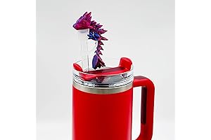 3D Printed Dragon Straw Cover Cap for Stanley Tumblers (40oz)