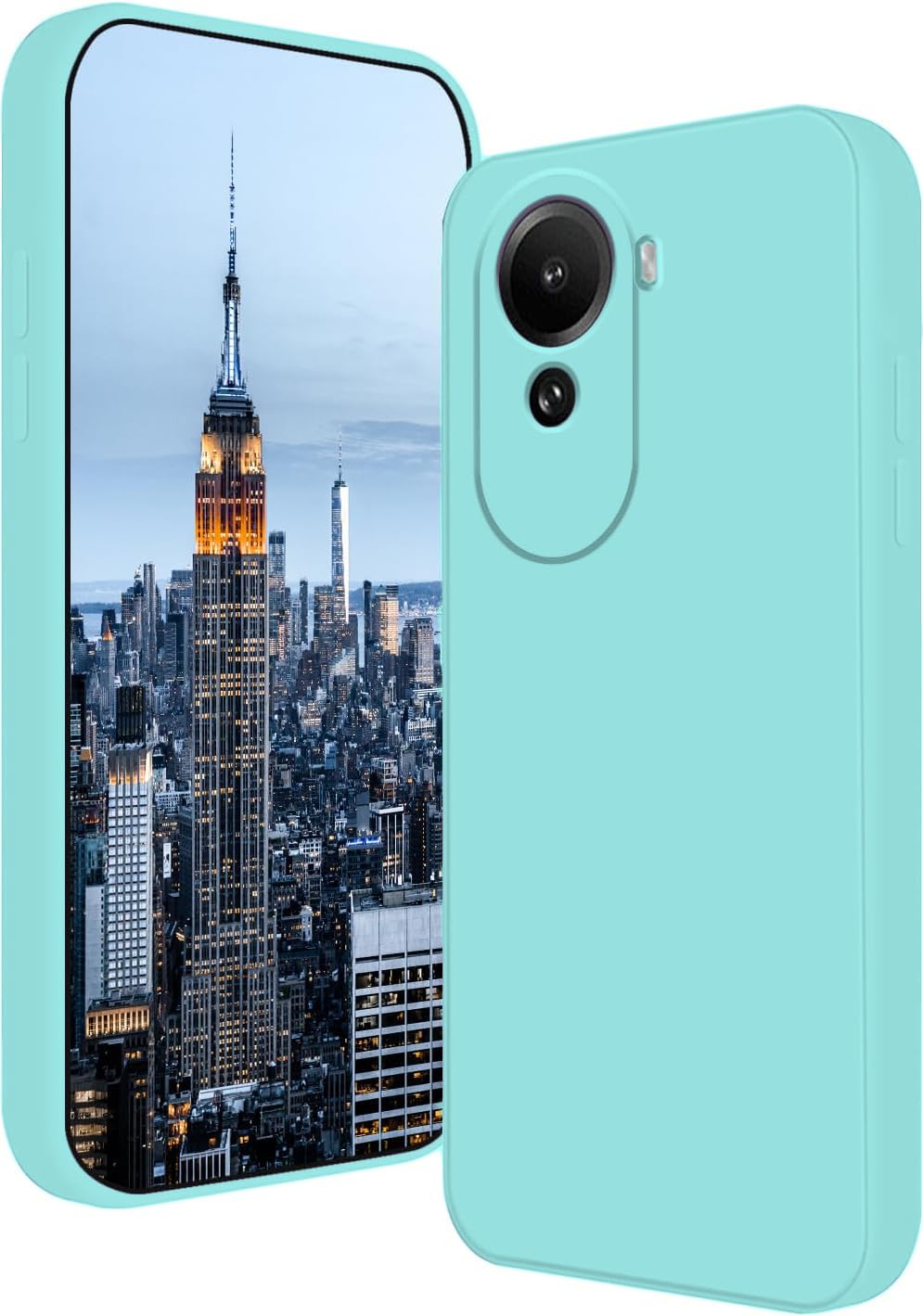 DIZORO Compatible with iQOO Z9s 5G / Vivo V40e 5G Back Cover with Upgraded Square Edges for Camera Protection Shockproof Flexible Matte Liquid Silicone Mobile Phone Case DIZORO Compatible with iQOO Z9s 5G / Vivo V40e 5G Back Cover with Upgraded Square Edges for Camera Protection Shockproof Flexible Matte Liquid Silicone Mobile Phone Case