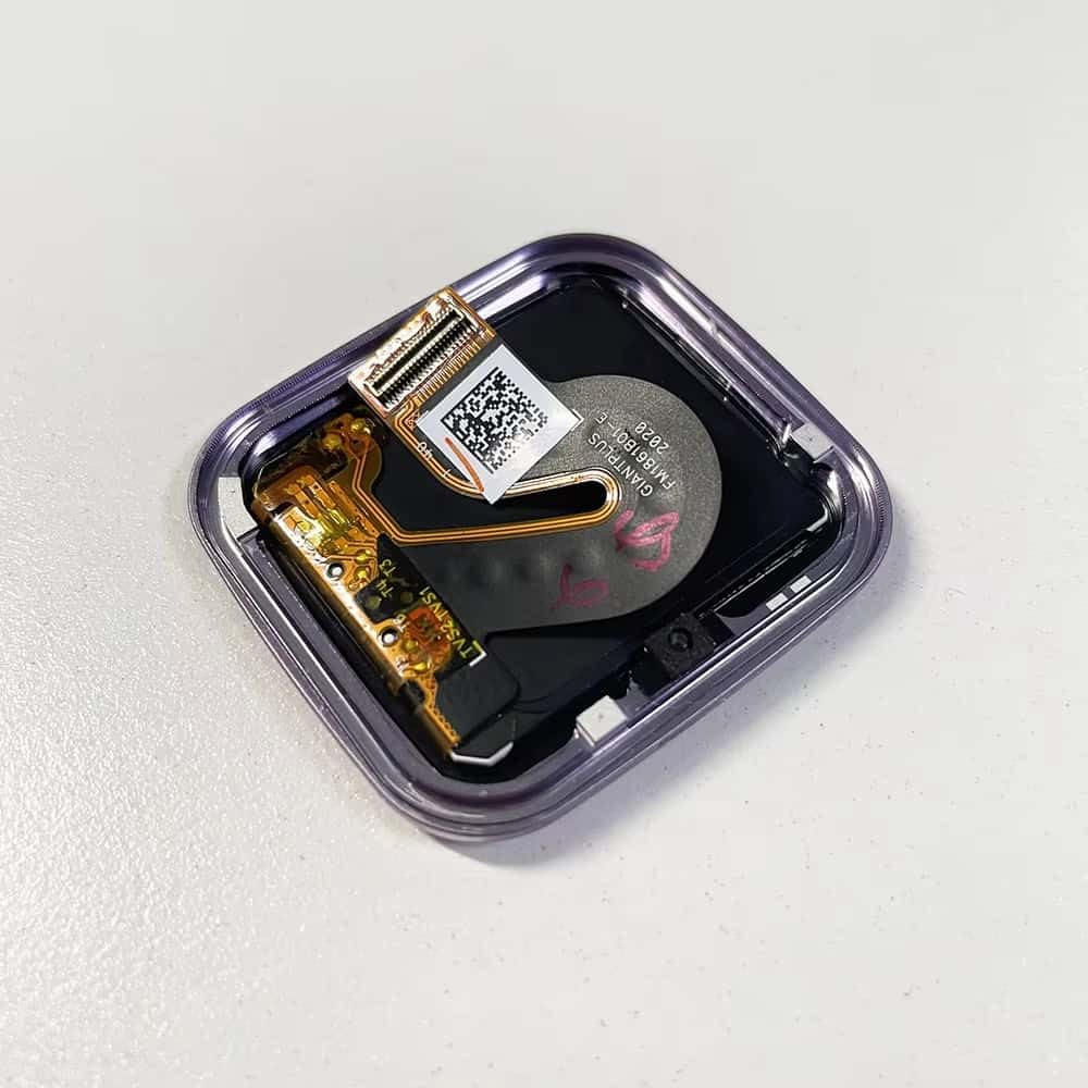 YOOOKOOO - Schermo LCD per Garmin Venu Sq, 40 mm, Touchscreen da 1,3", pezzo di ricambio viola