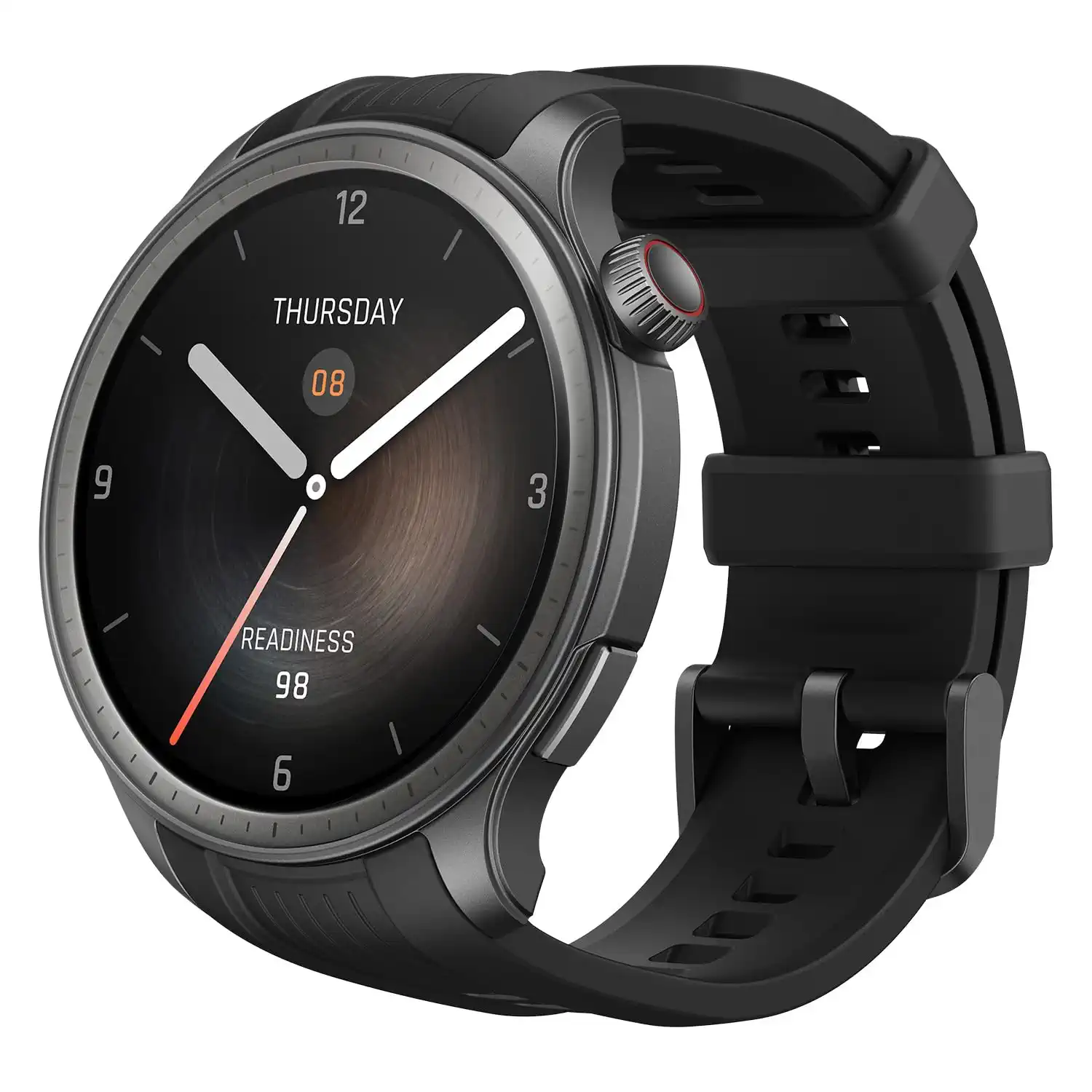 Amazfit Balance 46 mm Smart Watch, kontaktlose NFC-Zahlung, KI-Fitnesstrainer, 14 Tage Akkulaufzeit, Schlaf- und Gesundheitsüberwachung, GPS, 150 Sportmodi, Bluetooth-Anrufe für Android und iPhone