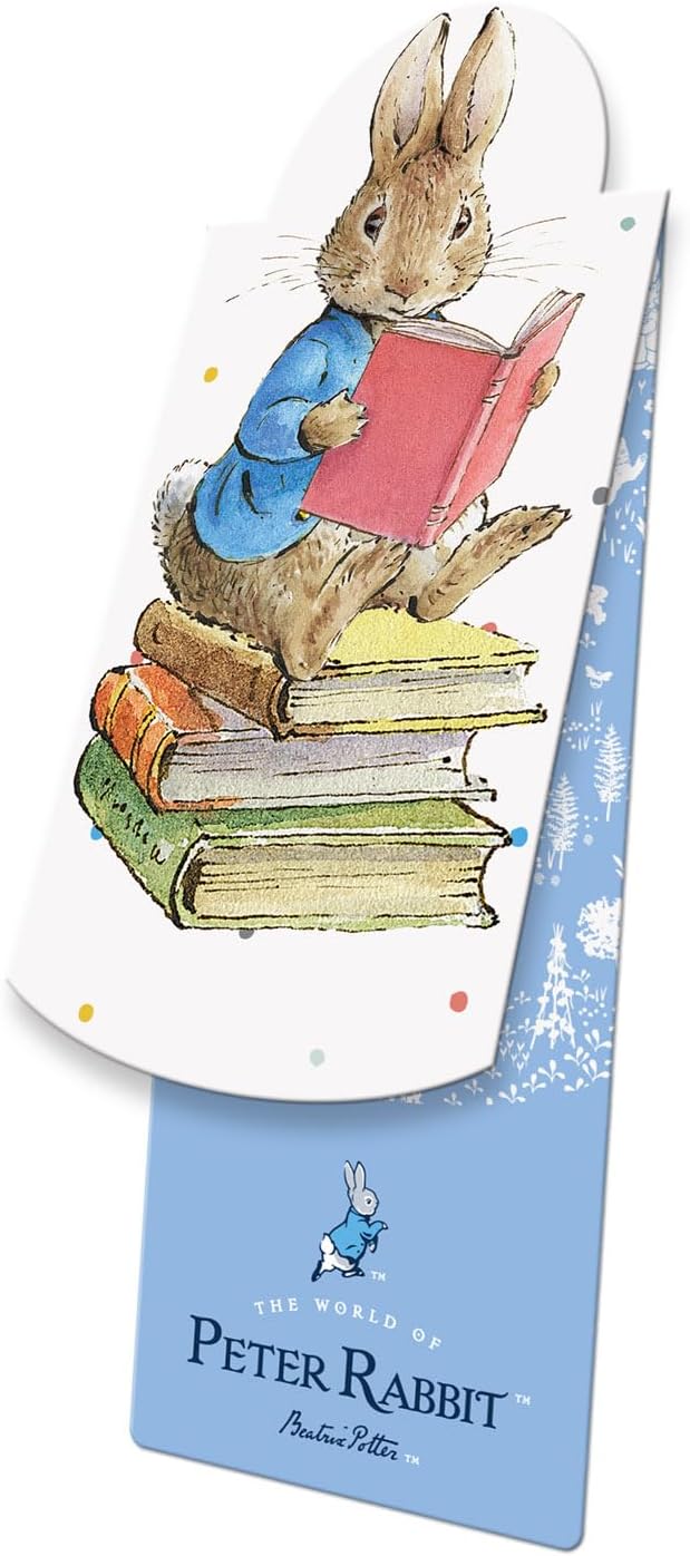 Beatrix Potter Peter Rabbit Magnetic Bookmark - Peter Rabbit Reading ...