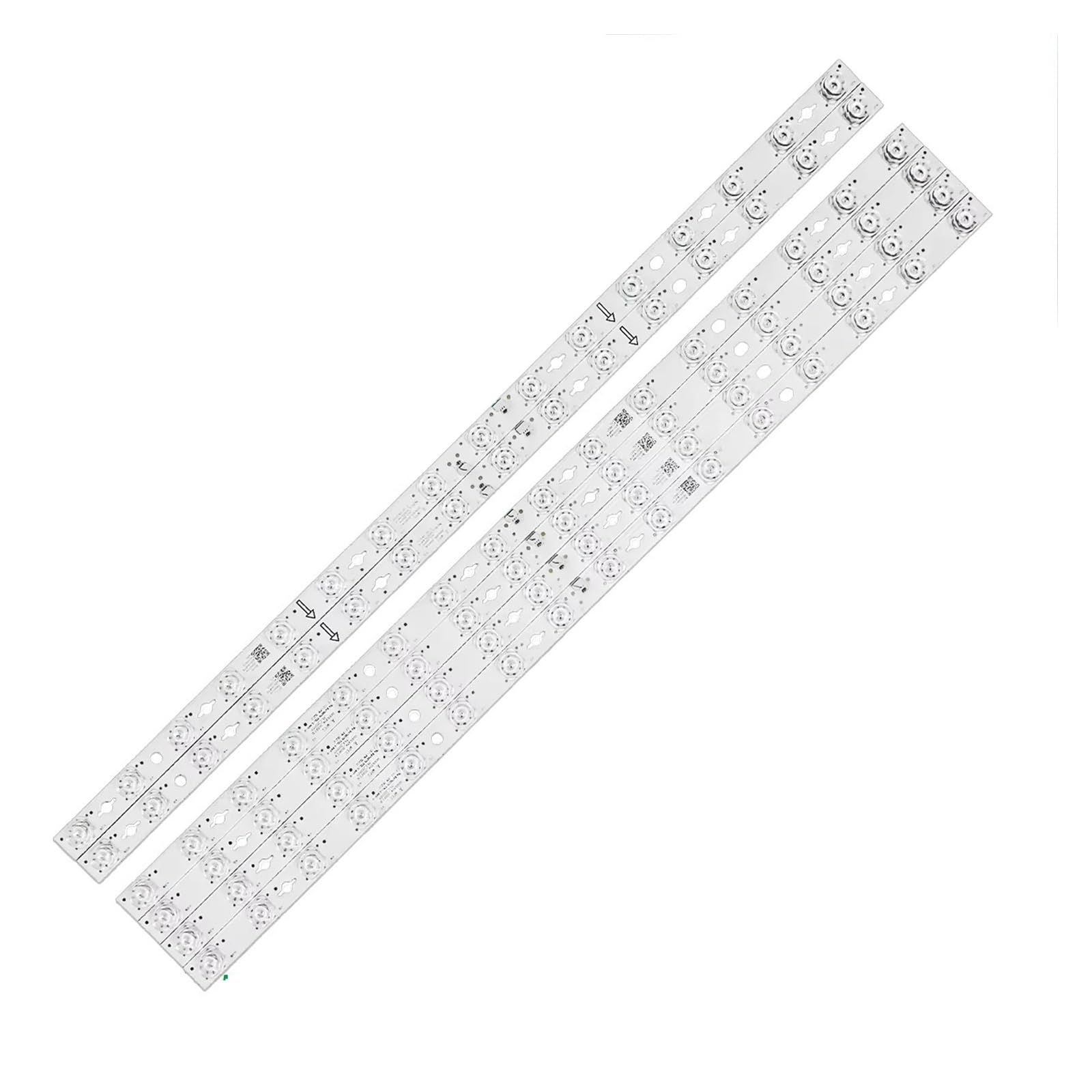 YUEZUYIOU LED Backlight Strip for GIC65LB114_3030F2.1D_V0.3 GIC65LB115 65c725 GIC65LB115-3030F2.1D GIC65LB115-30F2.1D 65P728 6V(1kit-6pcs Blue Light)