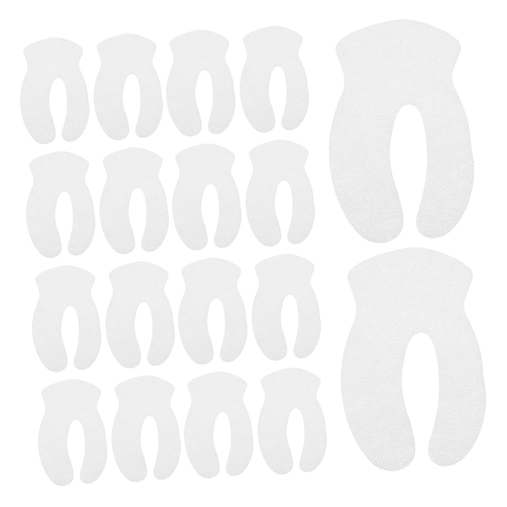 Beatifufu Revitalizing Eye Pads 200pcs Disposable Beauty Sheets Eye Covers for Facial Sheets