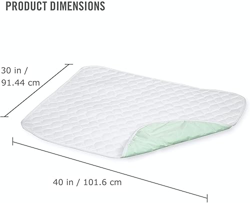 Vista 25 de DMI Sábana impermeable para ser utilizada como una almohadilla de cama, forro de cama, protector de colchón, almohadilla para orina, elegible
